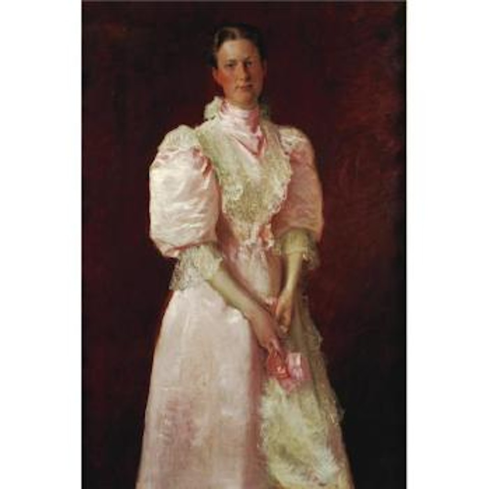 A Study In Pink (Mrs. Robert Mcdougal) by William Merritt Chase