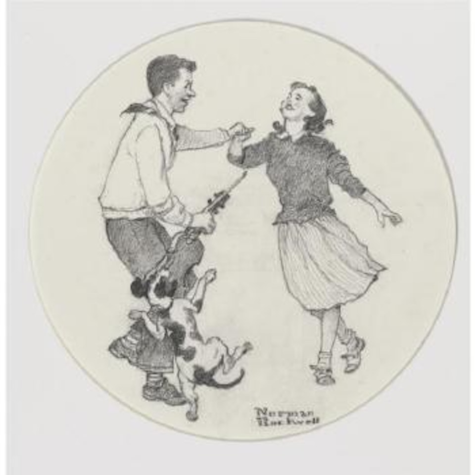 Teenagers by Norman Rockwell