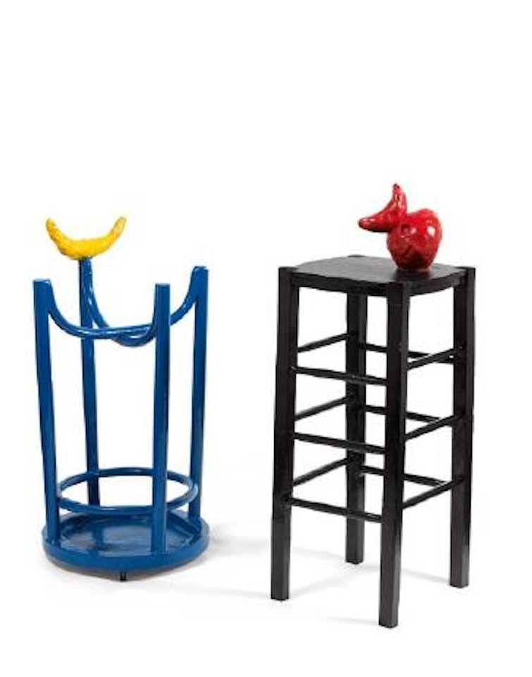 Homme et femme dans la nuit by Joan Miró