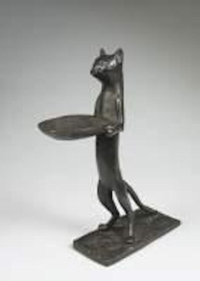 Chat maitre d'hotel (deuxieme version) by Diego Giacometti