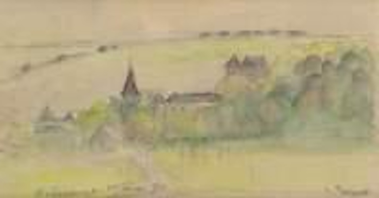 Paysage by Camille Pissarro