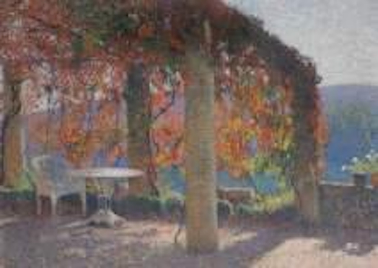 La pergoal a Marquayrol by Henri Jean Guillaume Martin
