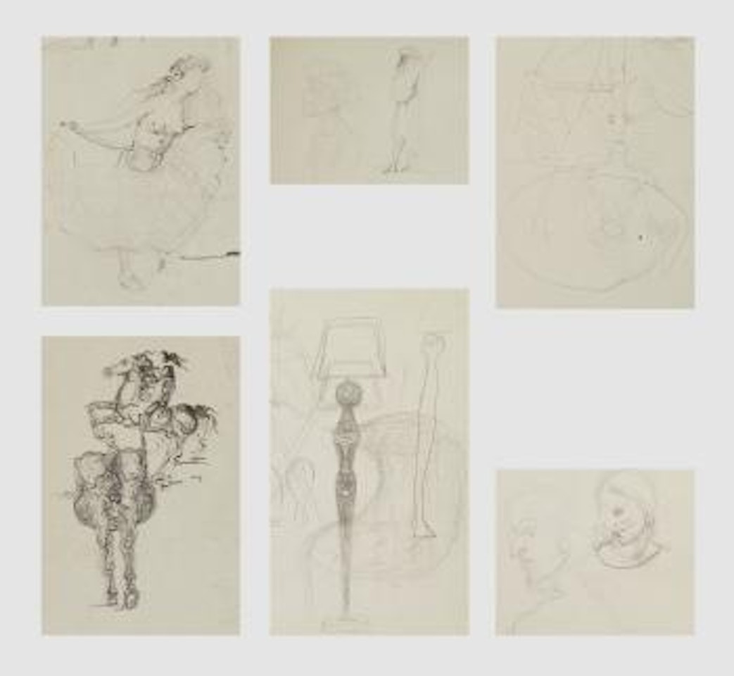 Carnet de Dessins by Salvador Dali