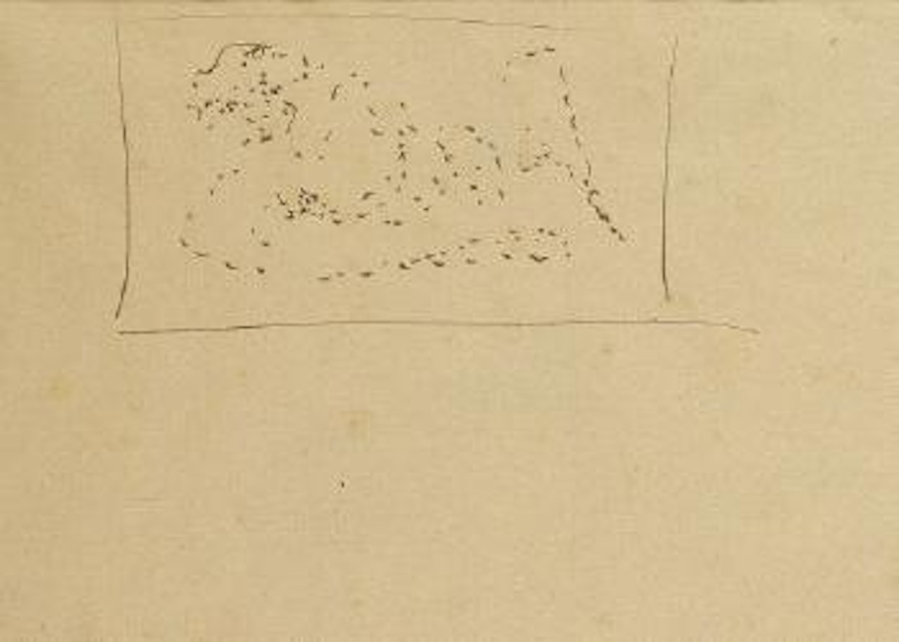 Concetto spaziale by Lucio Fontana