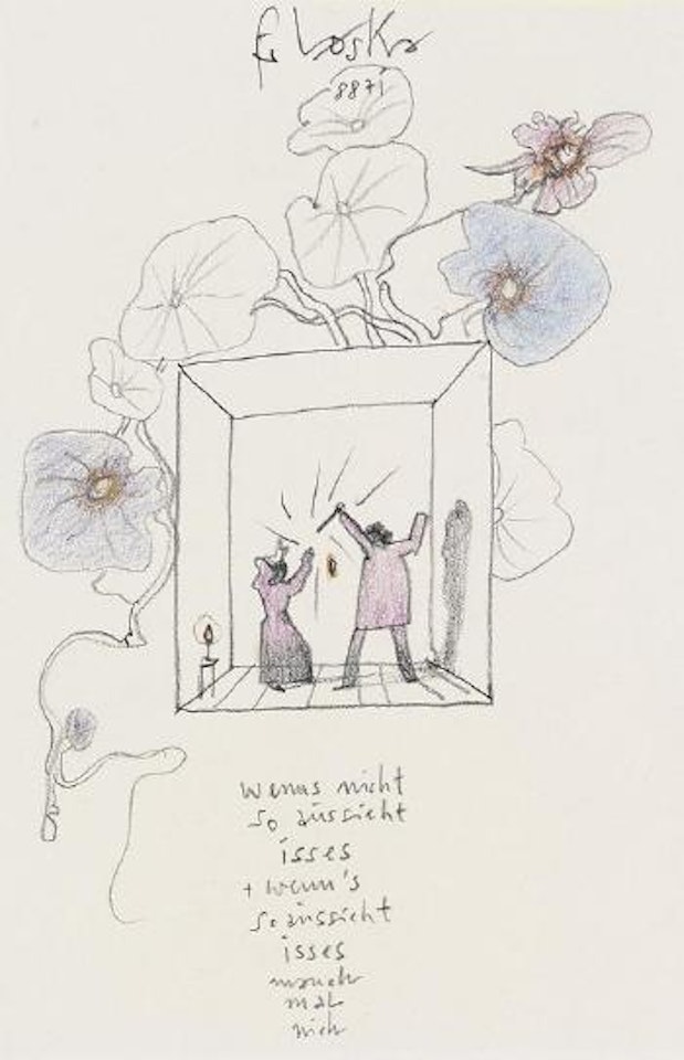 Streit mit Gesche by Horst Janssen