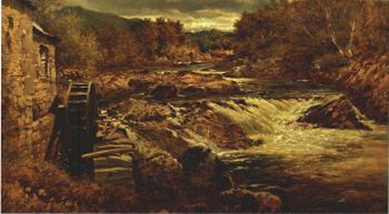 On the llngwy by Benjamin Williams Leader