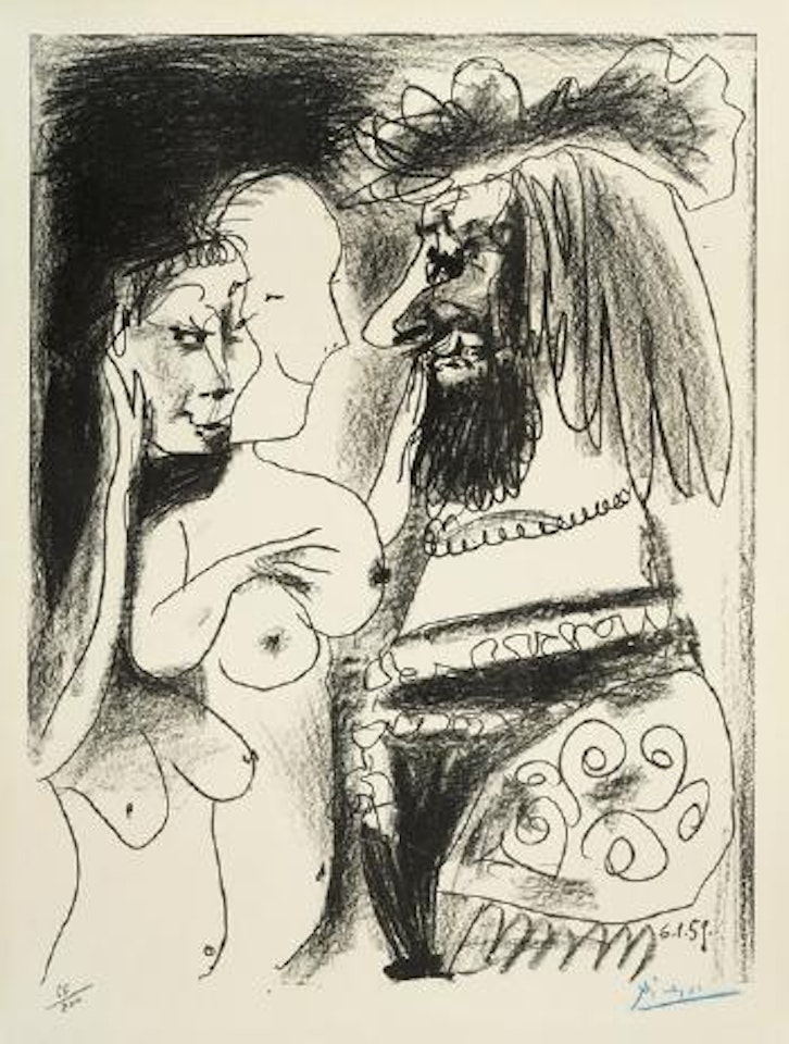 Le Vieux Roi by Pablo Picasso