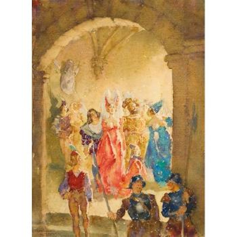 She Arrives by Norman Alfred Williams Lindsay
