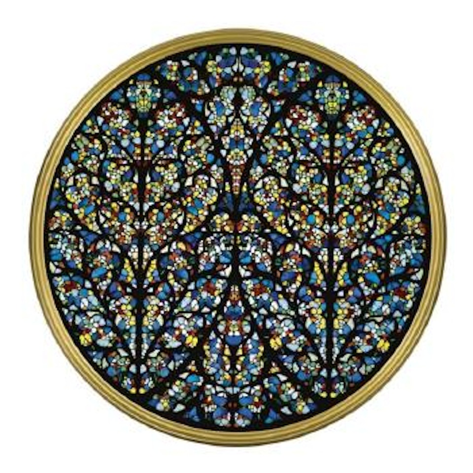 South Rose Window, Lincoln Cathedral by Damien Hirst