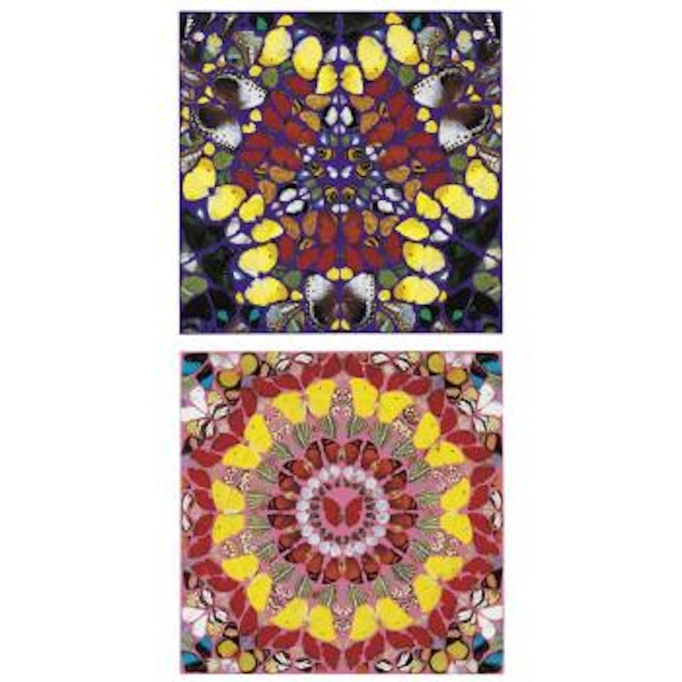 (I) Psalm 31: In Te, Domine, Speravi. (II) Psalm 35: Judica, Domine. by Damien Hirst