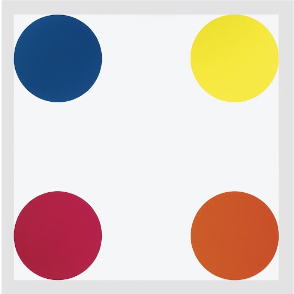 Azocarmine B by Damien Hirst