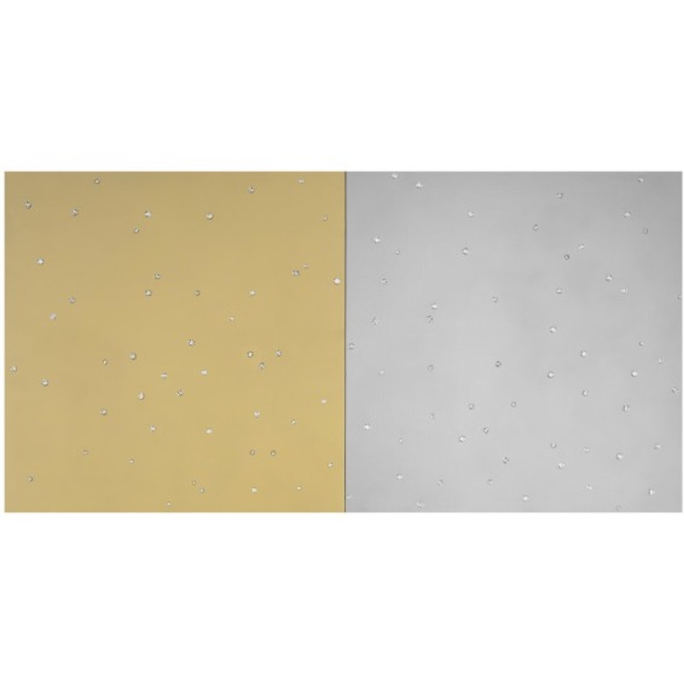 Gold And Silver With Diamonds by Damien Hirst