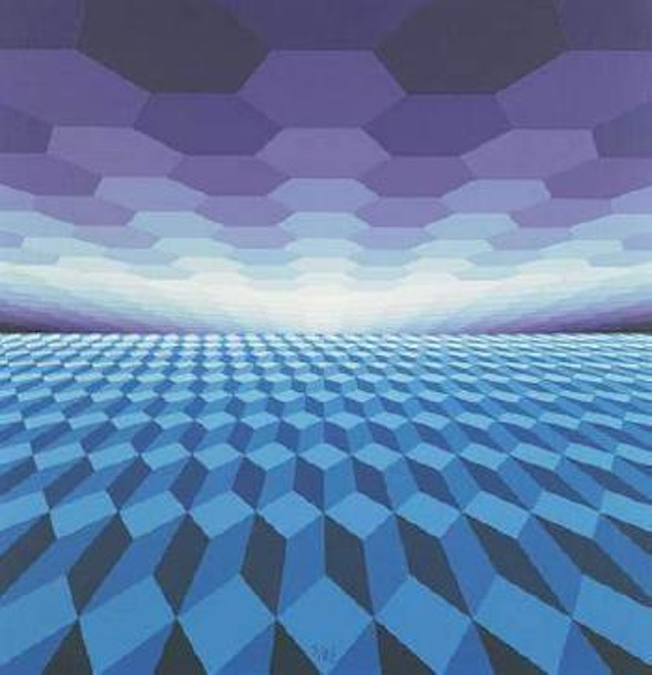 Horizon structure B by Jean-Pierre Yvaral