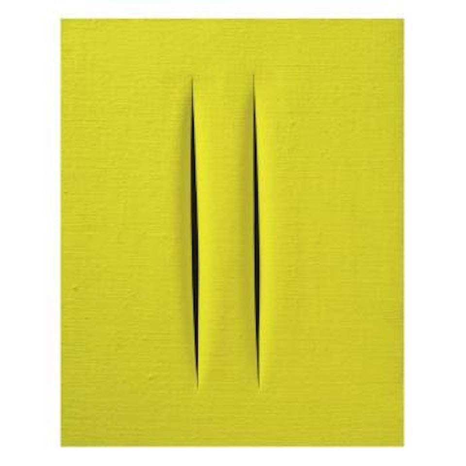 Concetto Spaziale, Attese by Lucio Fontana