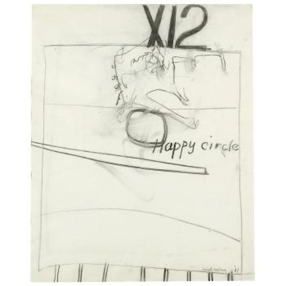 Untitled (Happy Circle / X12) by David Hockney