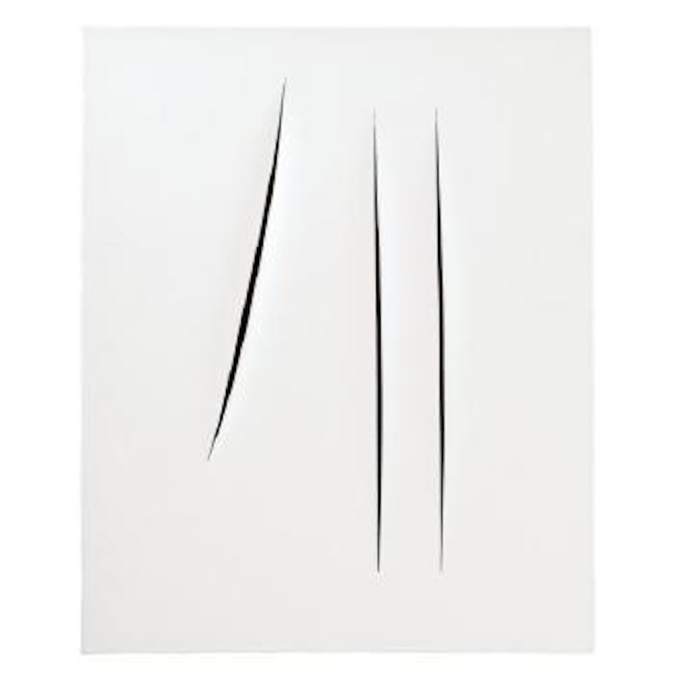 Concetto Spaziale, Attese by Lucio Fontana