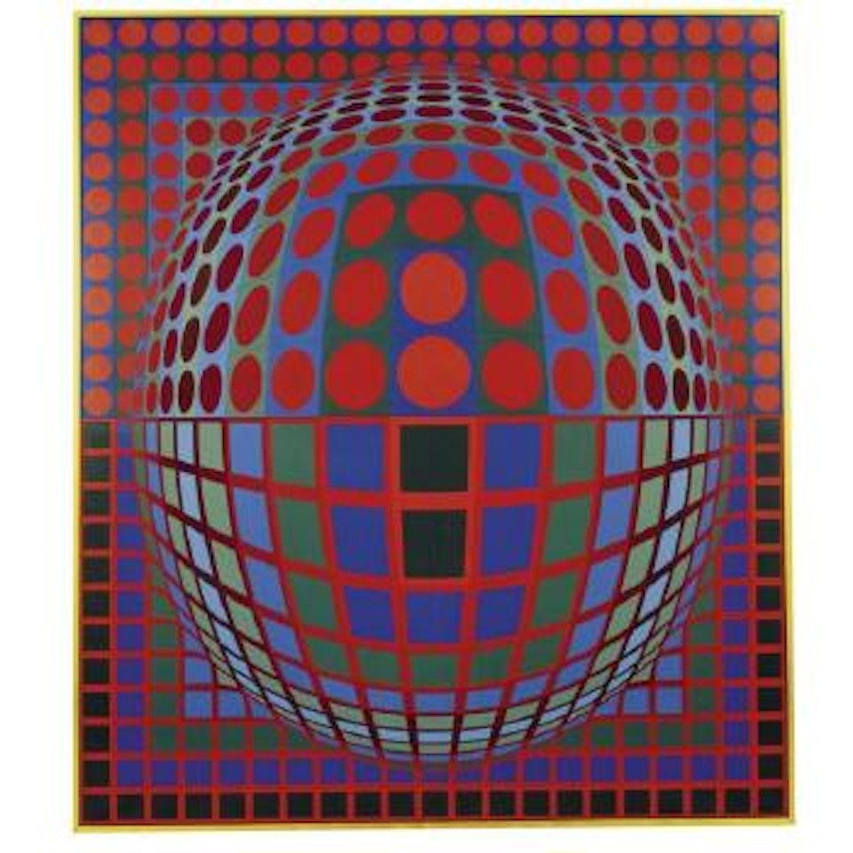 Bi-ka by Victor Vasarely