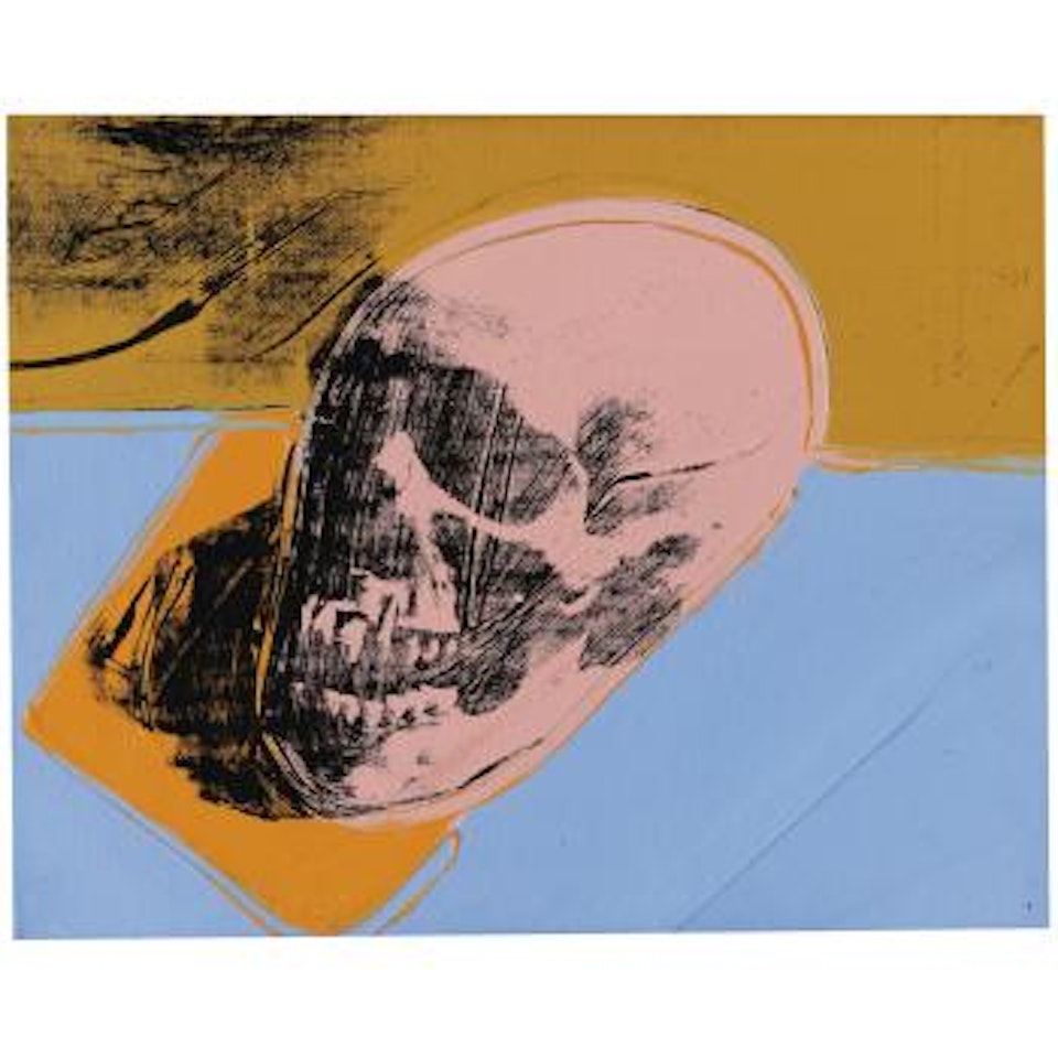 Skull by Andy Warhol