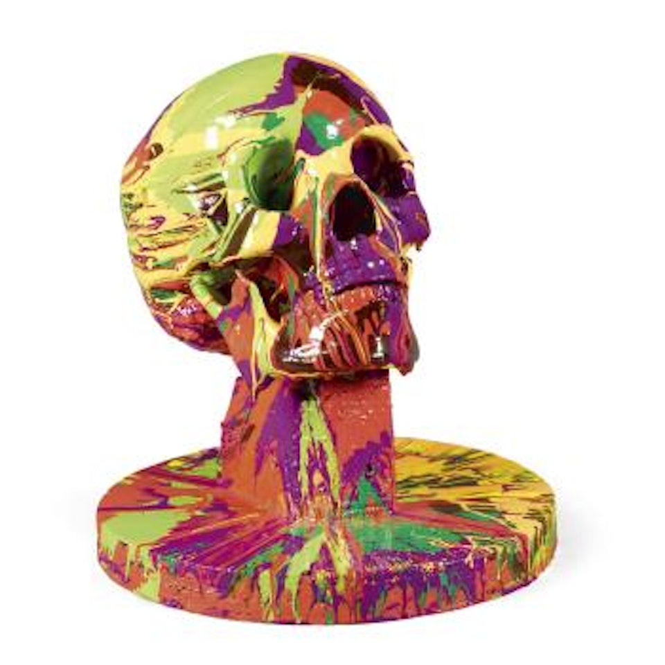Happy Head With Base by Damien Hirst