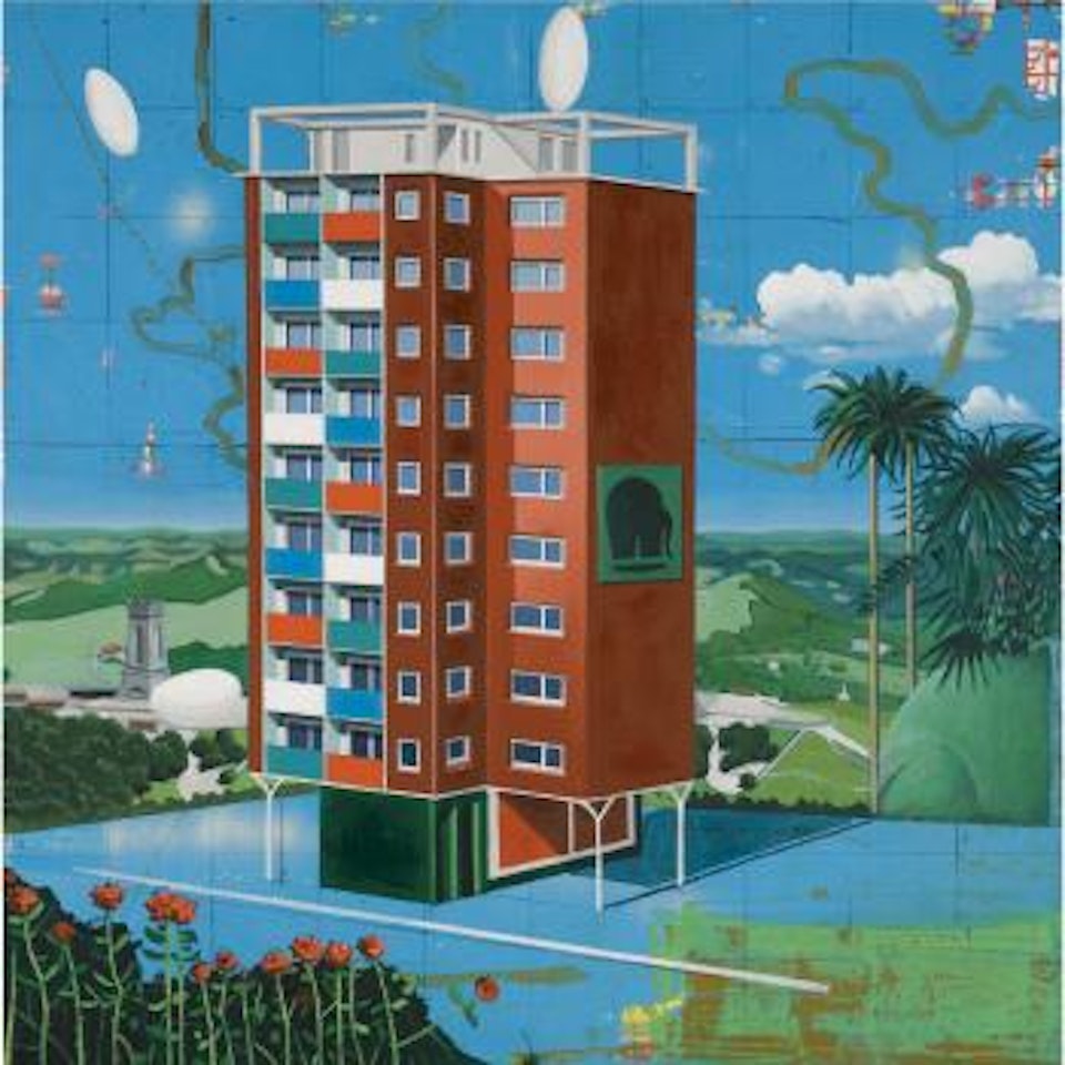 Afrikanisches Haus by Matthias Weischer