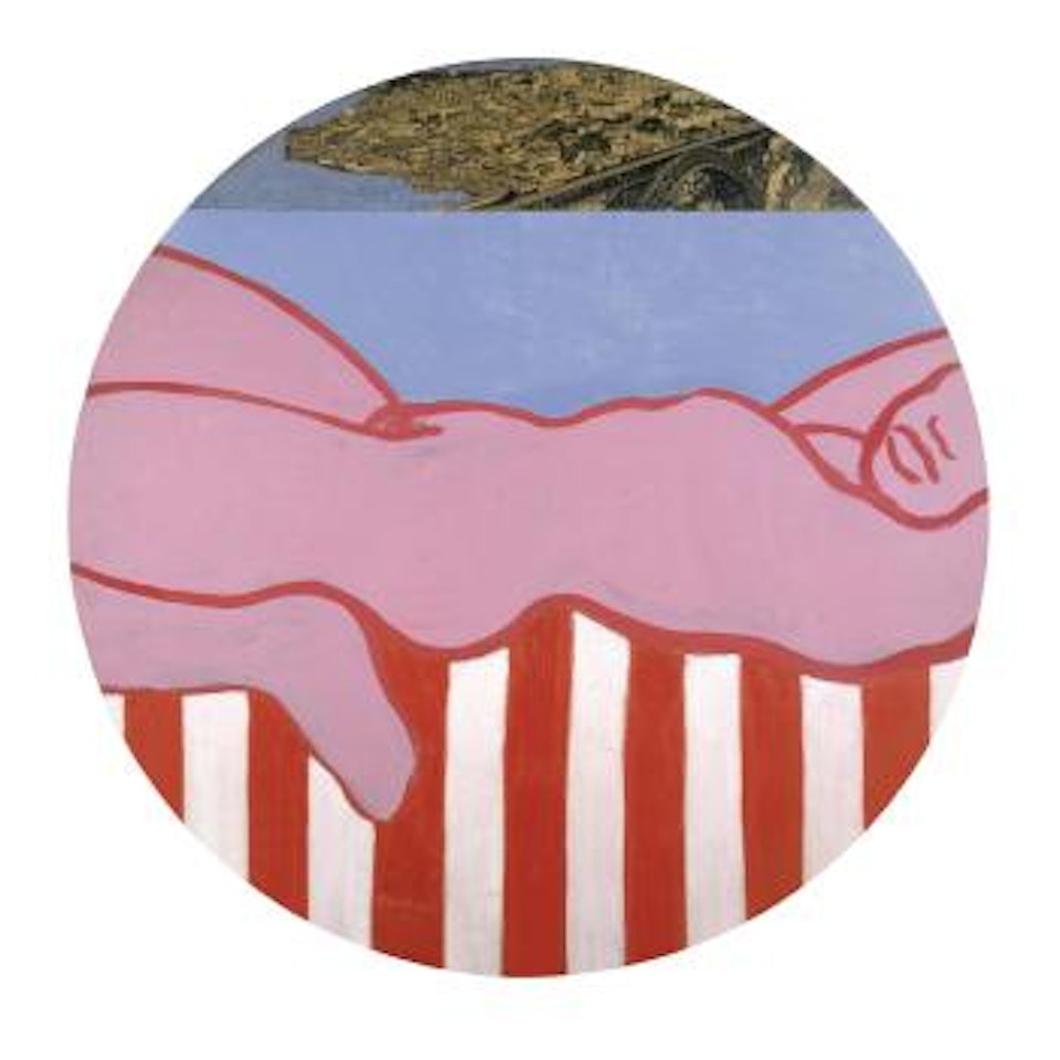 Great American Nude No. 10 by Tom Wesselmann