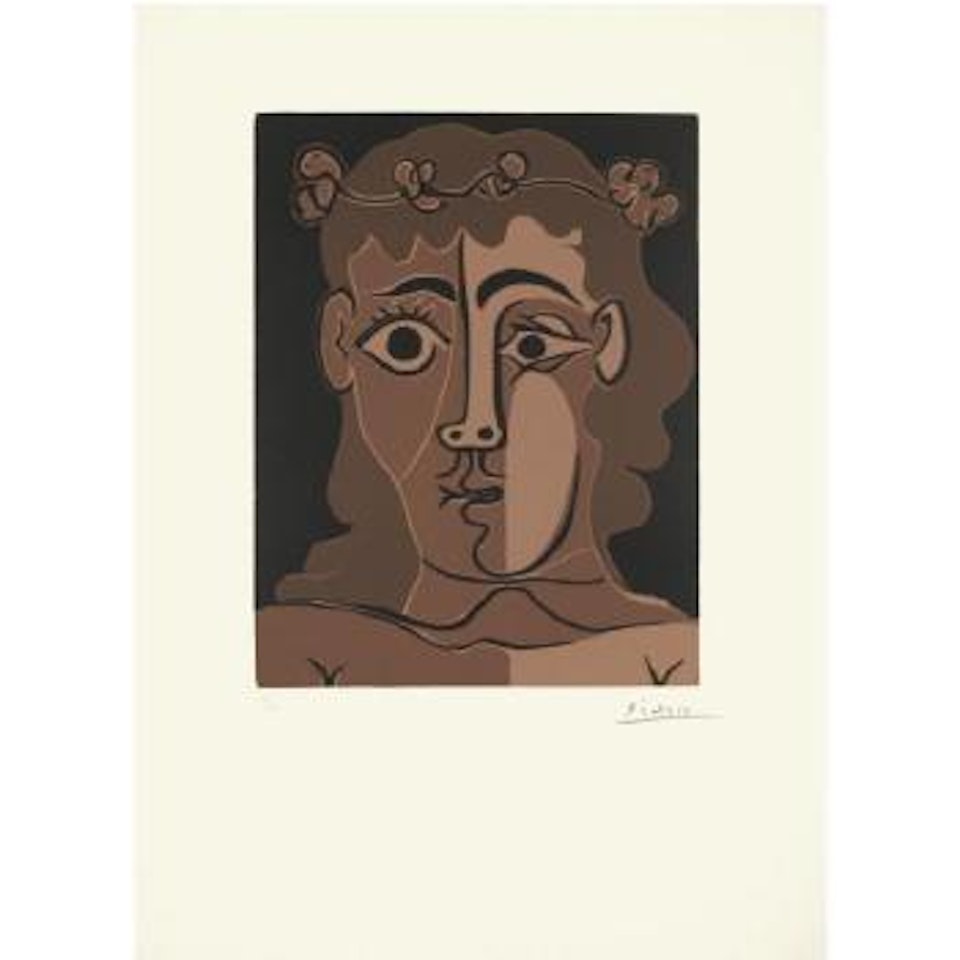 Jeune Homme Couronne (B. 1087) by Pablo Picasso