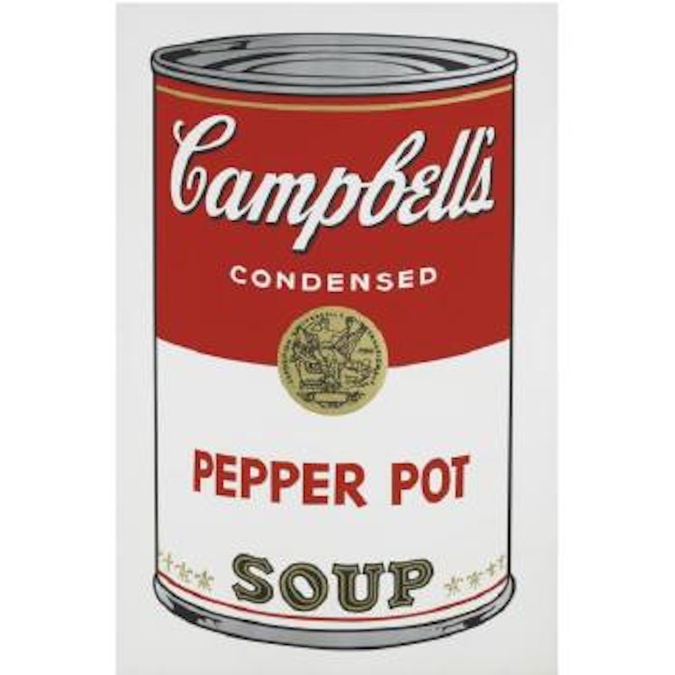 Campbells Soup I: Pepper Pot (F. & S. II. 51) by Andy Warhol