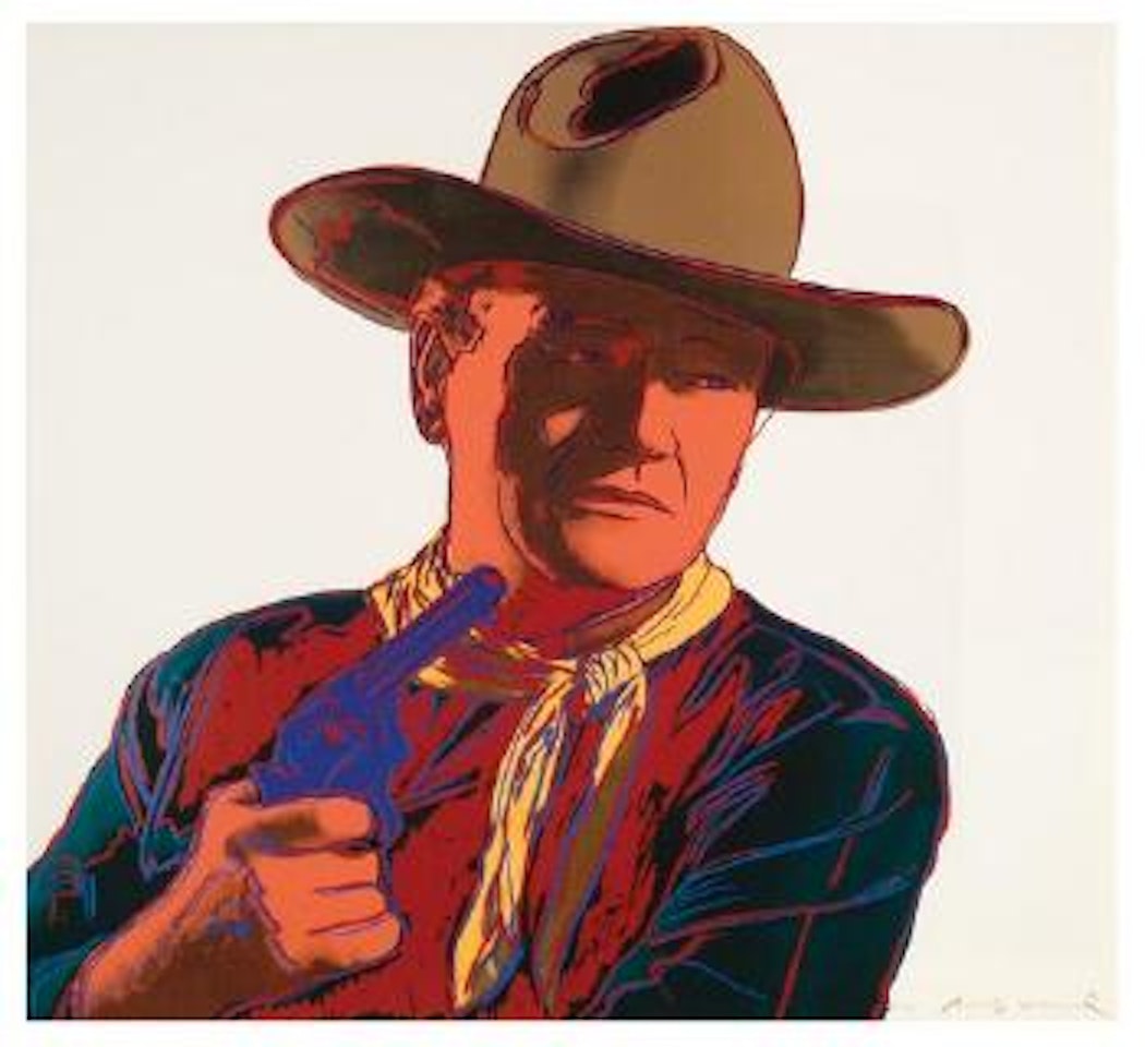 John Wayne (F.&S.II 377) by Andy Warhol