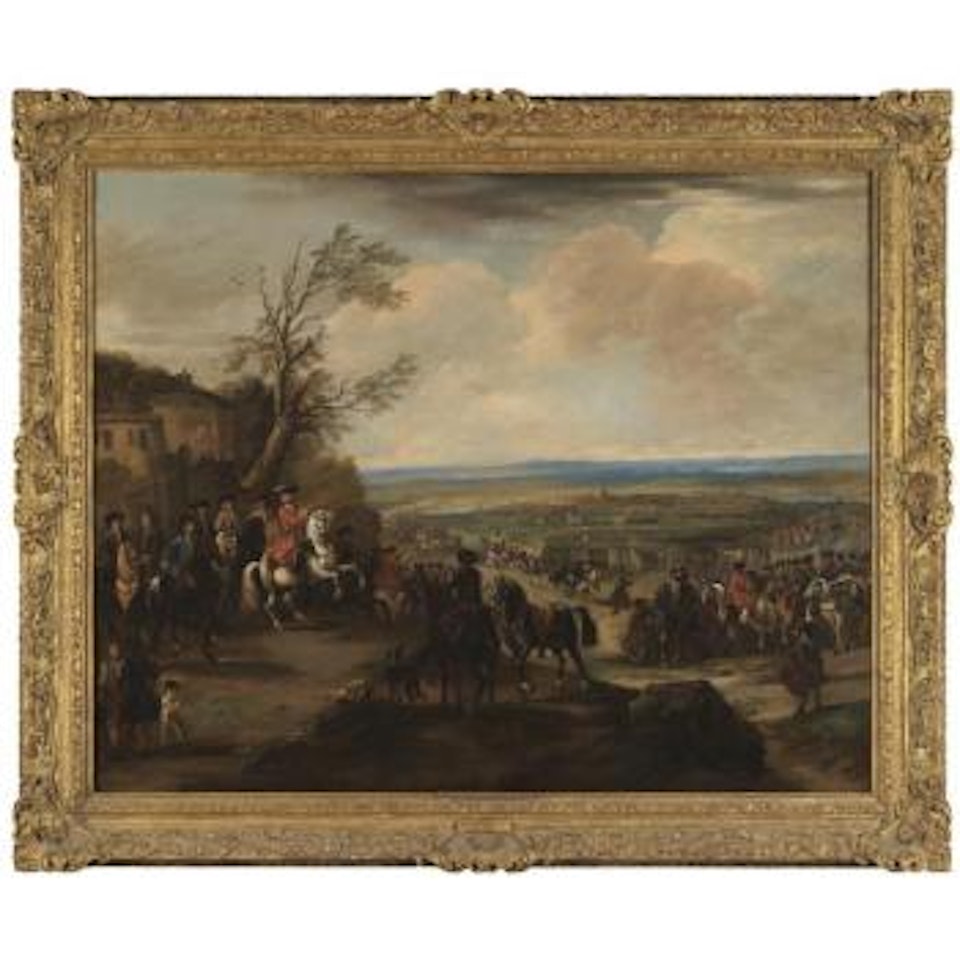 The Duke Of Marlborough At The Battle Of Oudenaarde (1708) by John Wootton