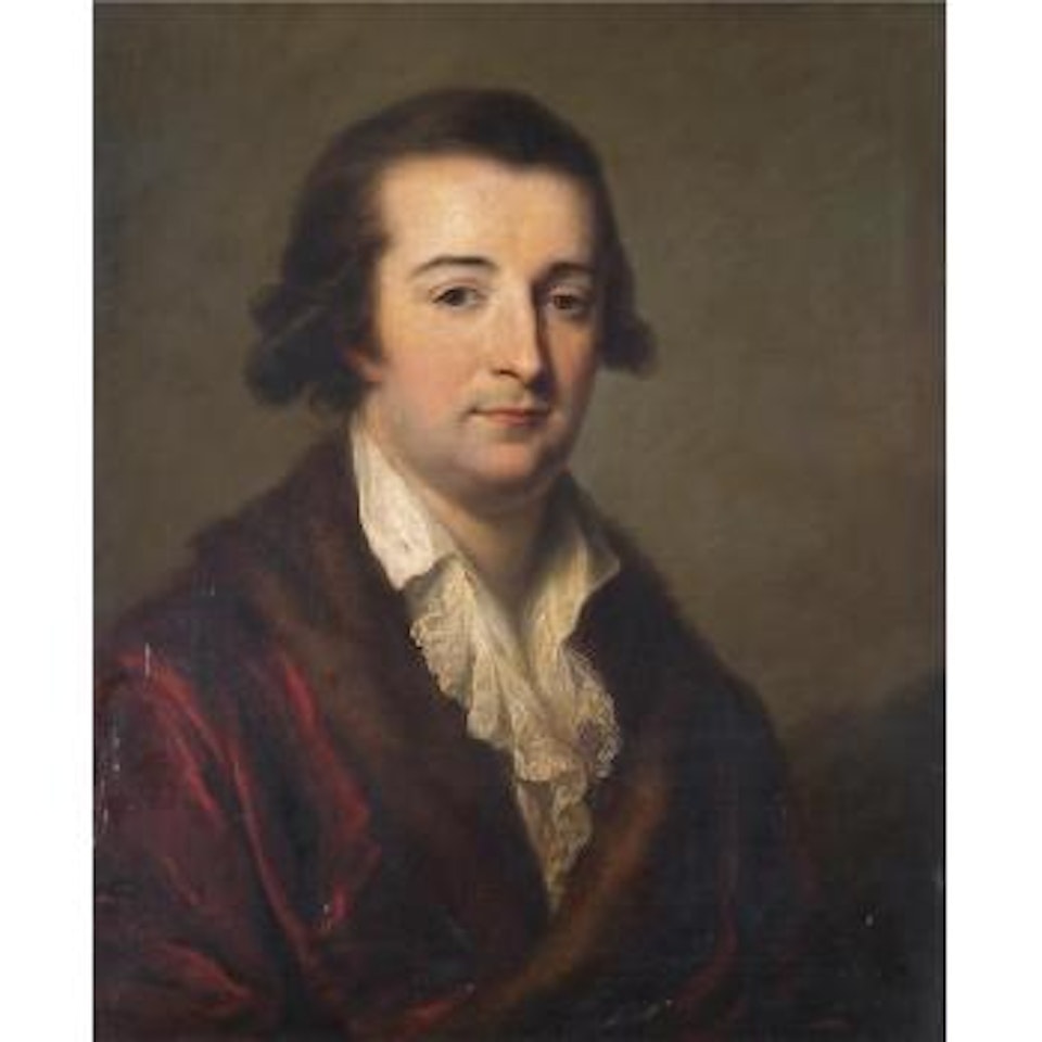 Portrait Of The Duca Di Chiesi, Son Of Livio Erba-odascalchi, Duca Di Bracciano And Vittoria Corsini by Angelica Kauffmann