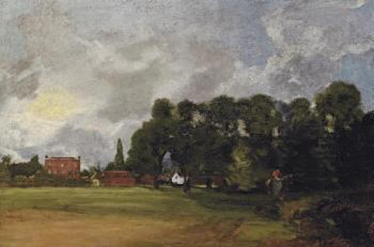 View of East Bergholt House by John Constable