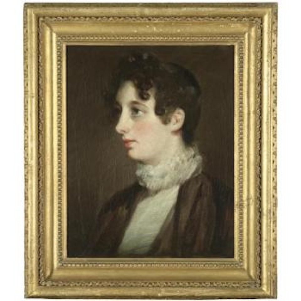 Portrait Of Laura Moubray by John Constable
