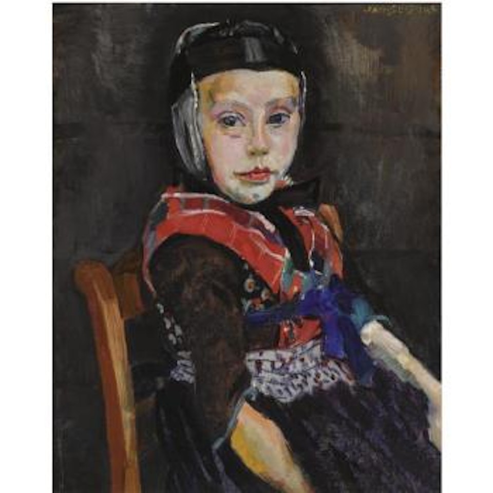 Staphorster Meisje by Jan Sluyters