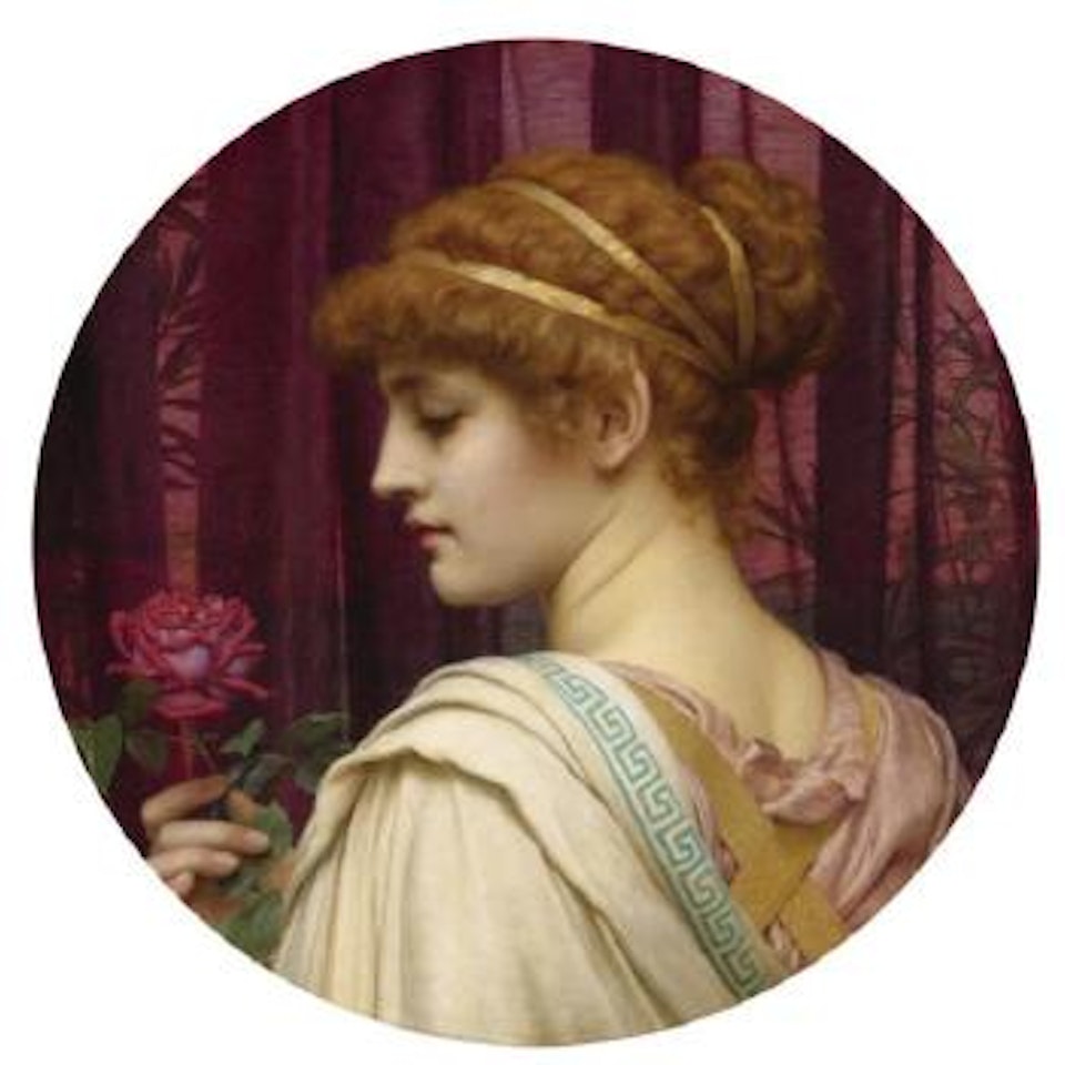 Chloris, A Summer Rose by JOHN WILLIAM GODWARD, R.B.A.