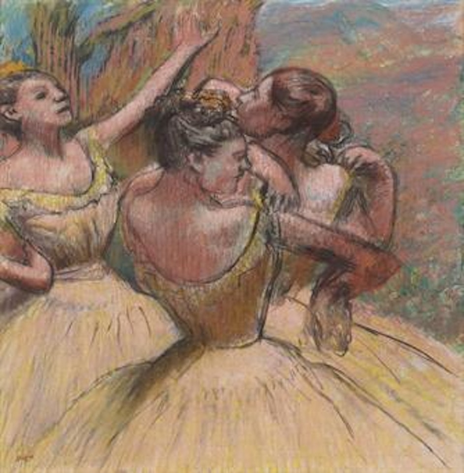 Trois danseuses by Edgar Degas