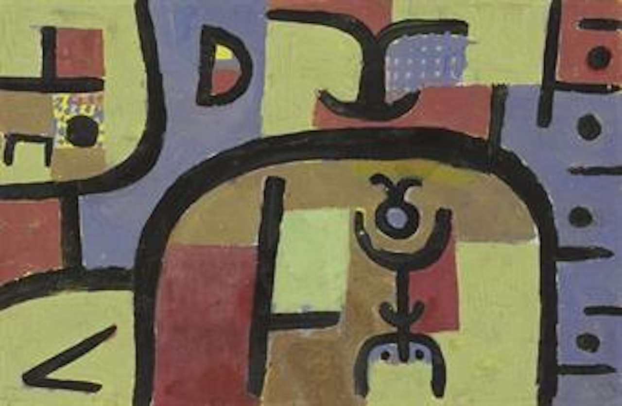 Ausserdem ein Mänchen by Paul Klee