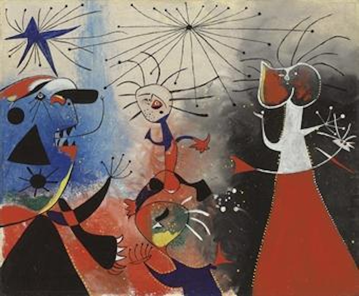 La caresse des étoiles by Joan Miró