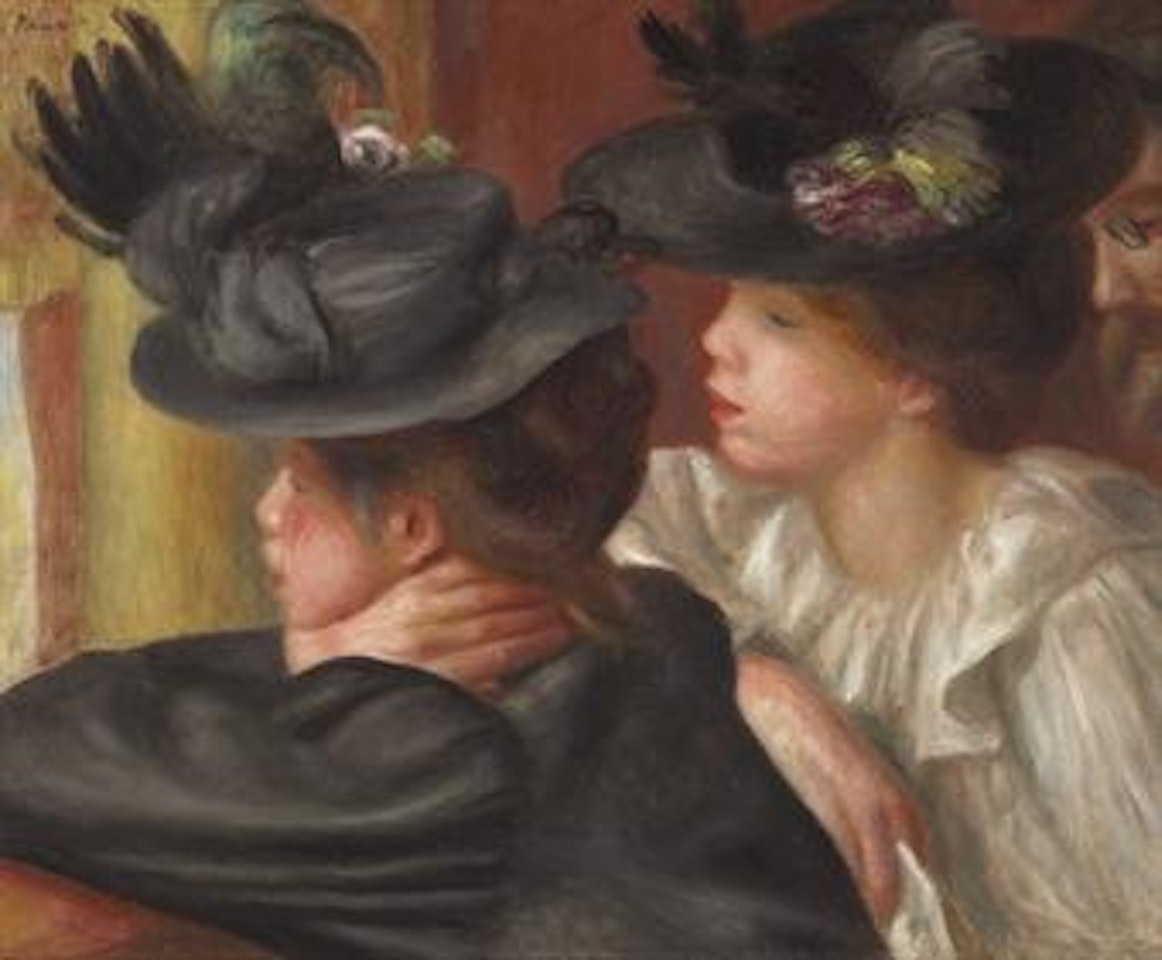 Au Théâtre, la loge by Pierre-Auguste Renoir