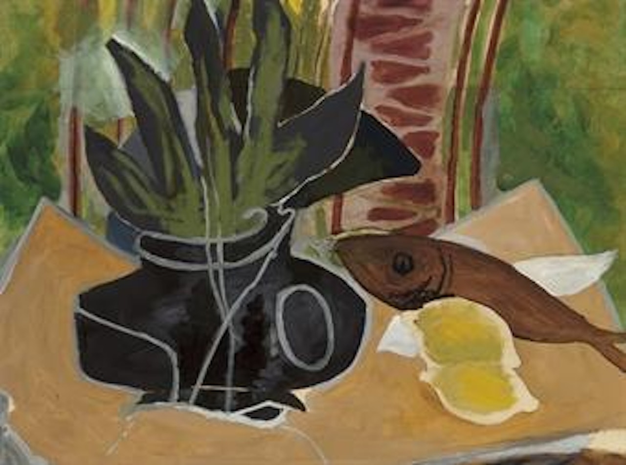 Vase de feuilles by Georges Braque