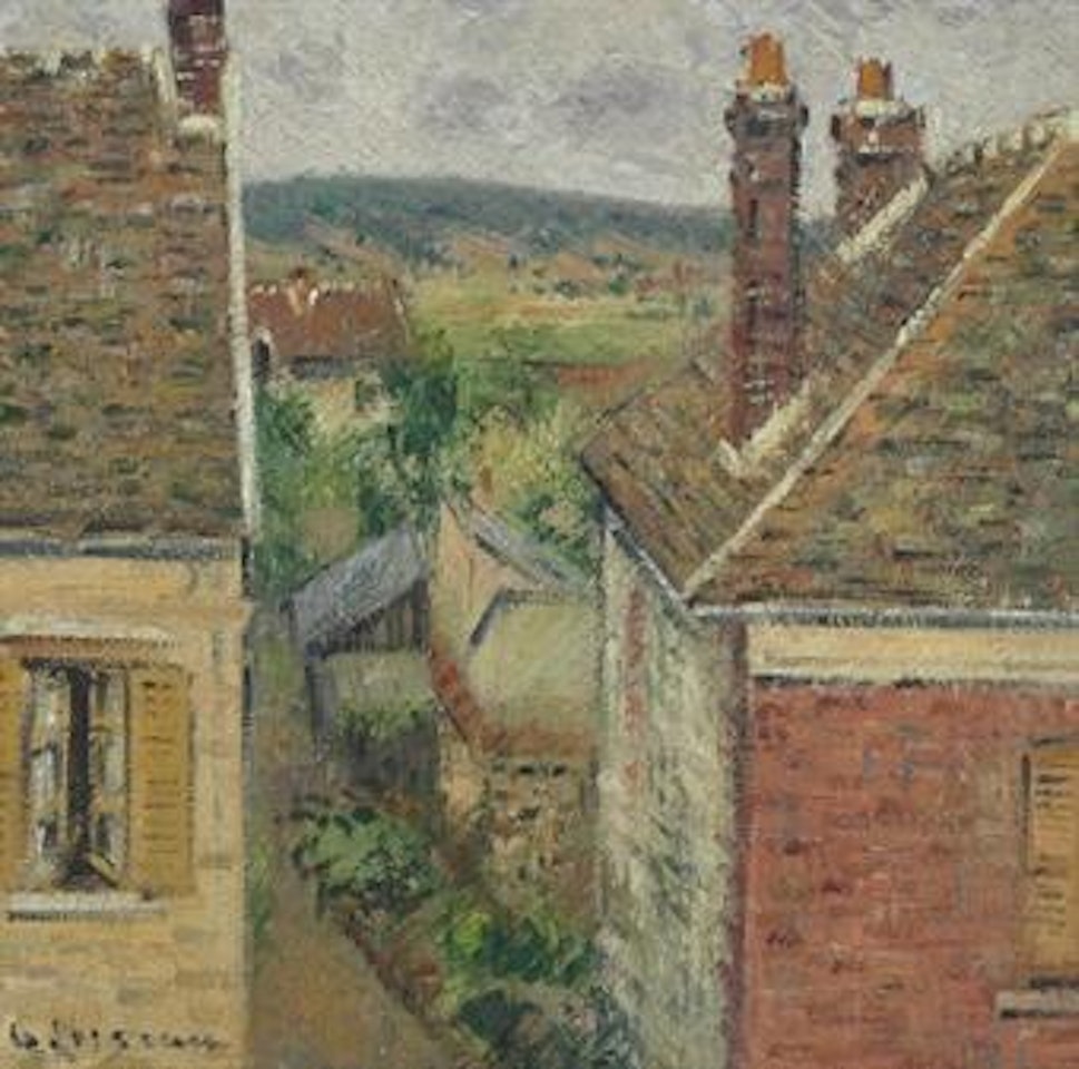 Toits de maison en Normandie by Gustave Loiseau