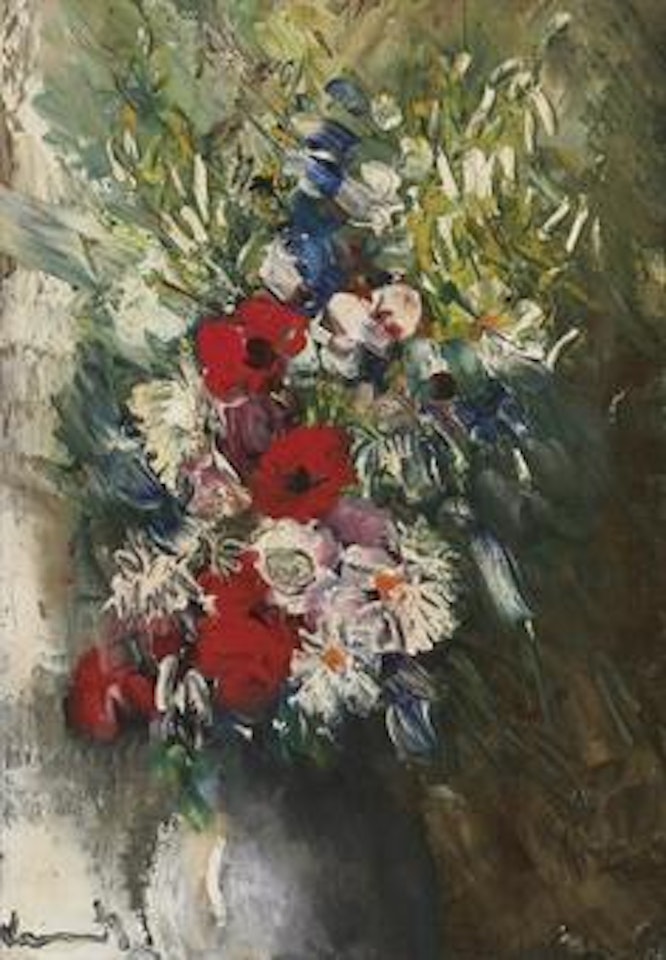 Fleurs dans un vase by Maurice de Vlaminck