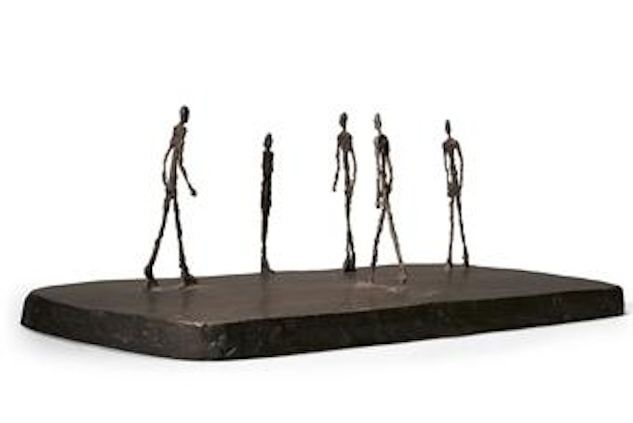 La Place II by Alberto Giacometti