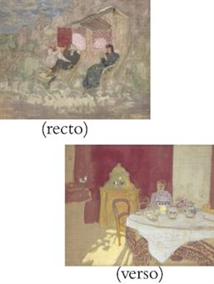 La cabine sur la plage (recto); Ebauche pour la salle à manger (verso) by Édouard Vuillard