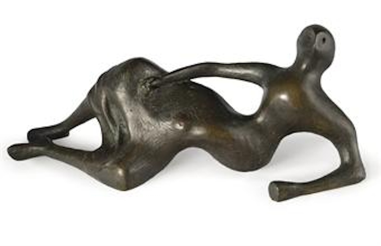 Draped Reclining Figure by Henry Moore