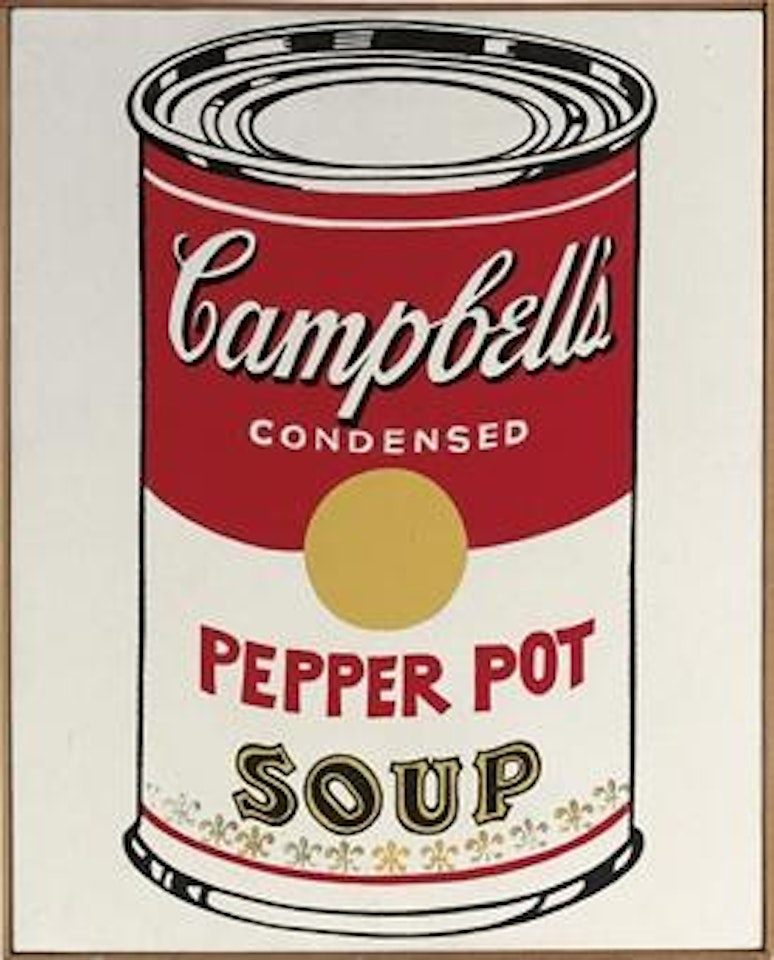 Campbell's Soup Can (Pepper Pot) by Andy Warhol