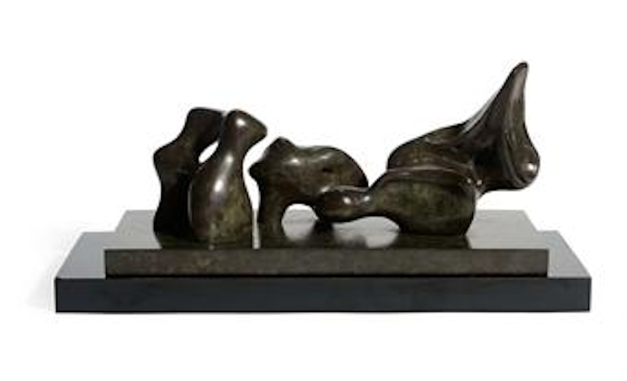 Three Piece Maquette by Henry Moore