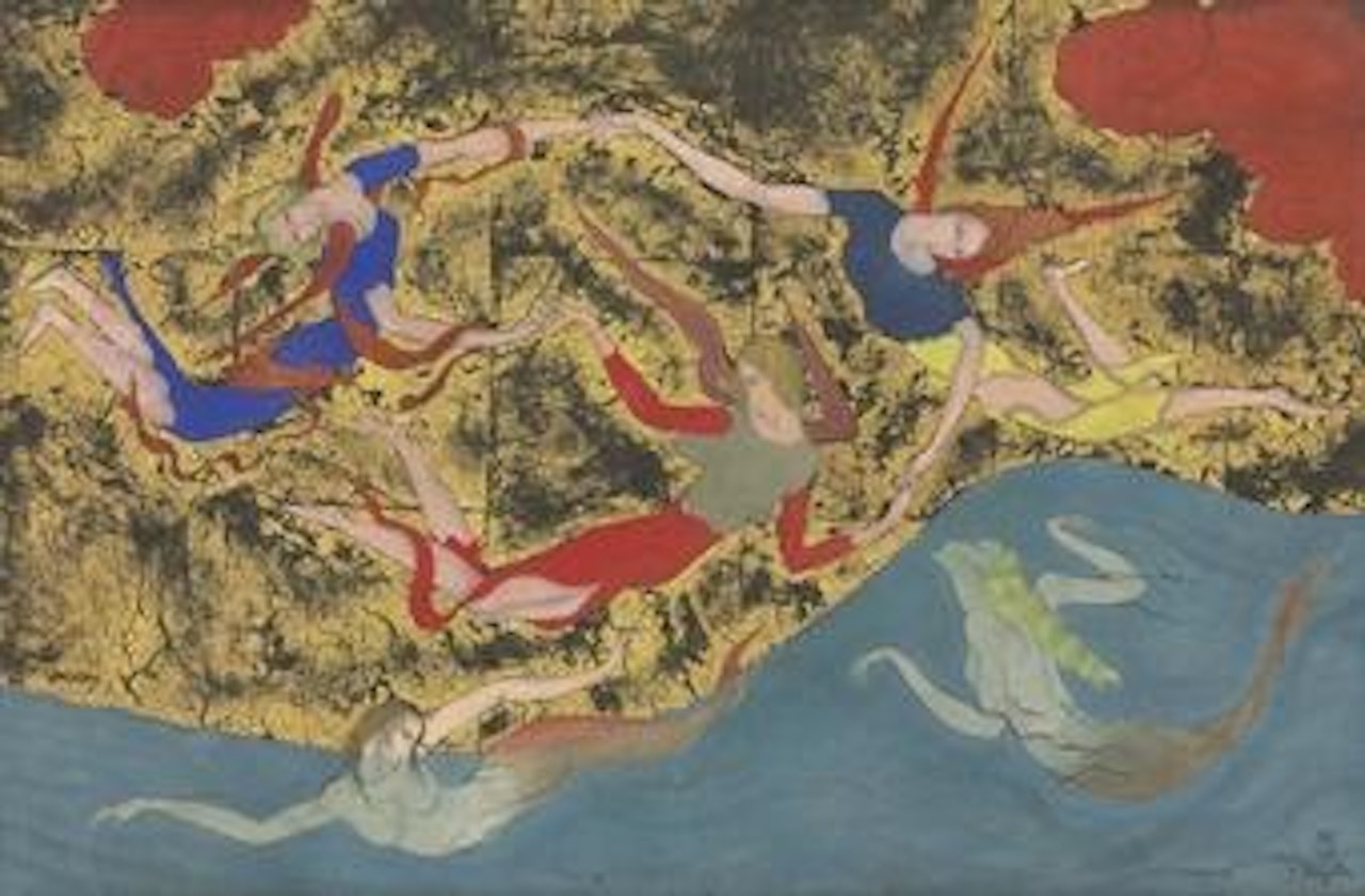 Anges et sirènes by Leonard Tsuguharu Foujita
