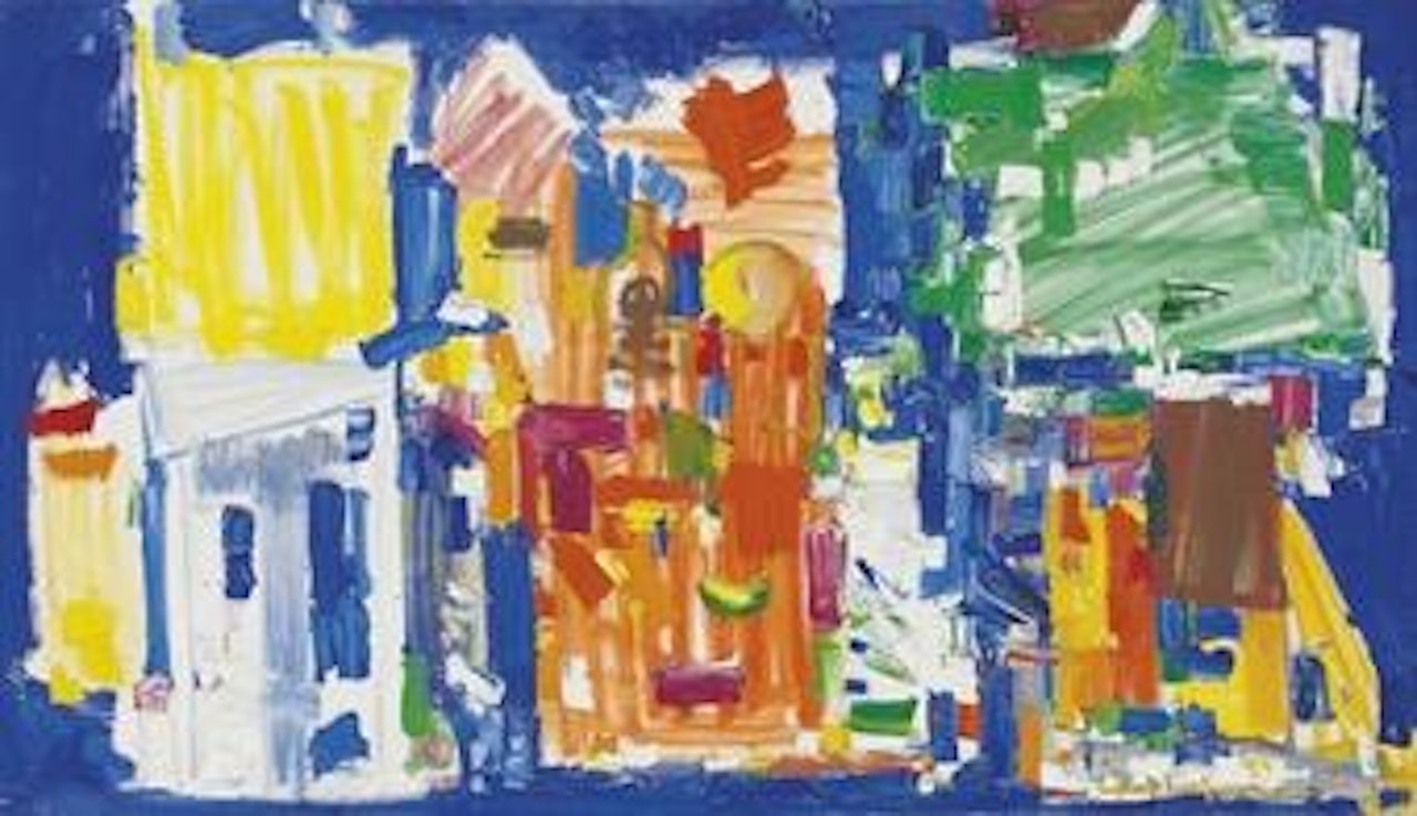 Studio No II in Blue by Hans Hofmann