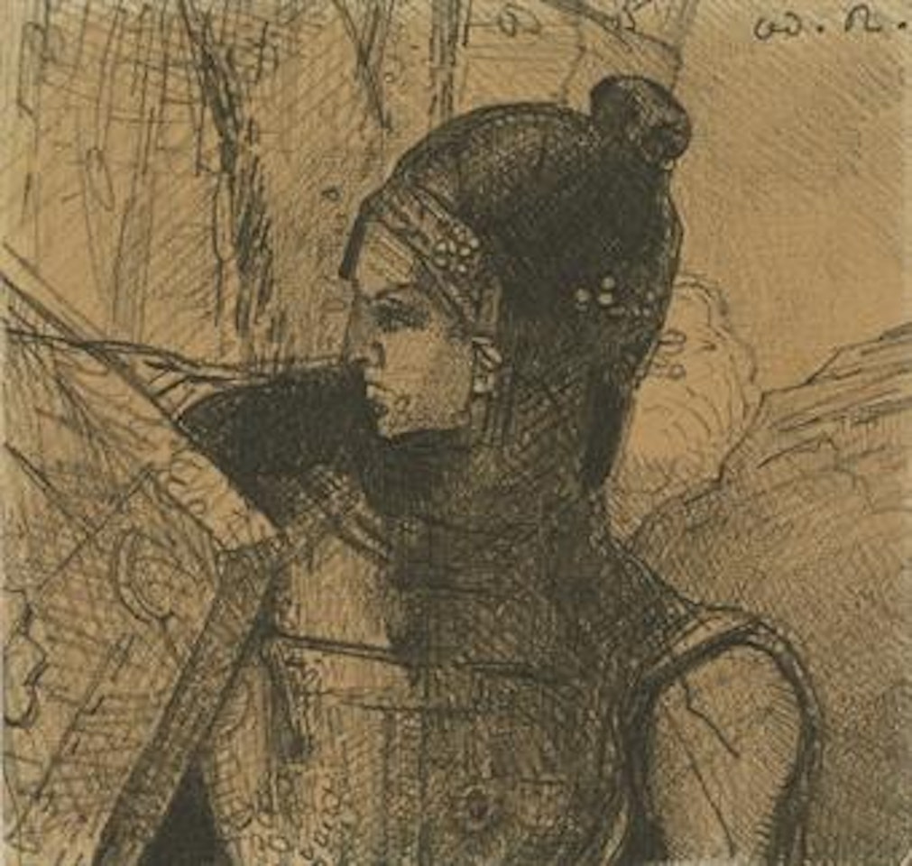 Le Guerrier by Odilon Redon