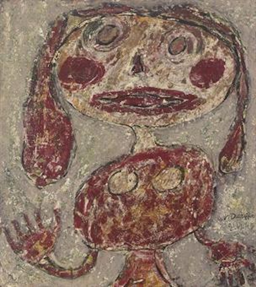 Portrait de femme by Jean Dubuffet